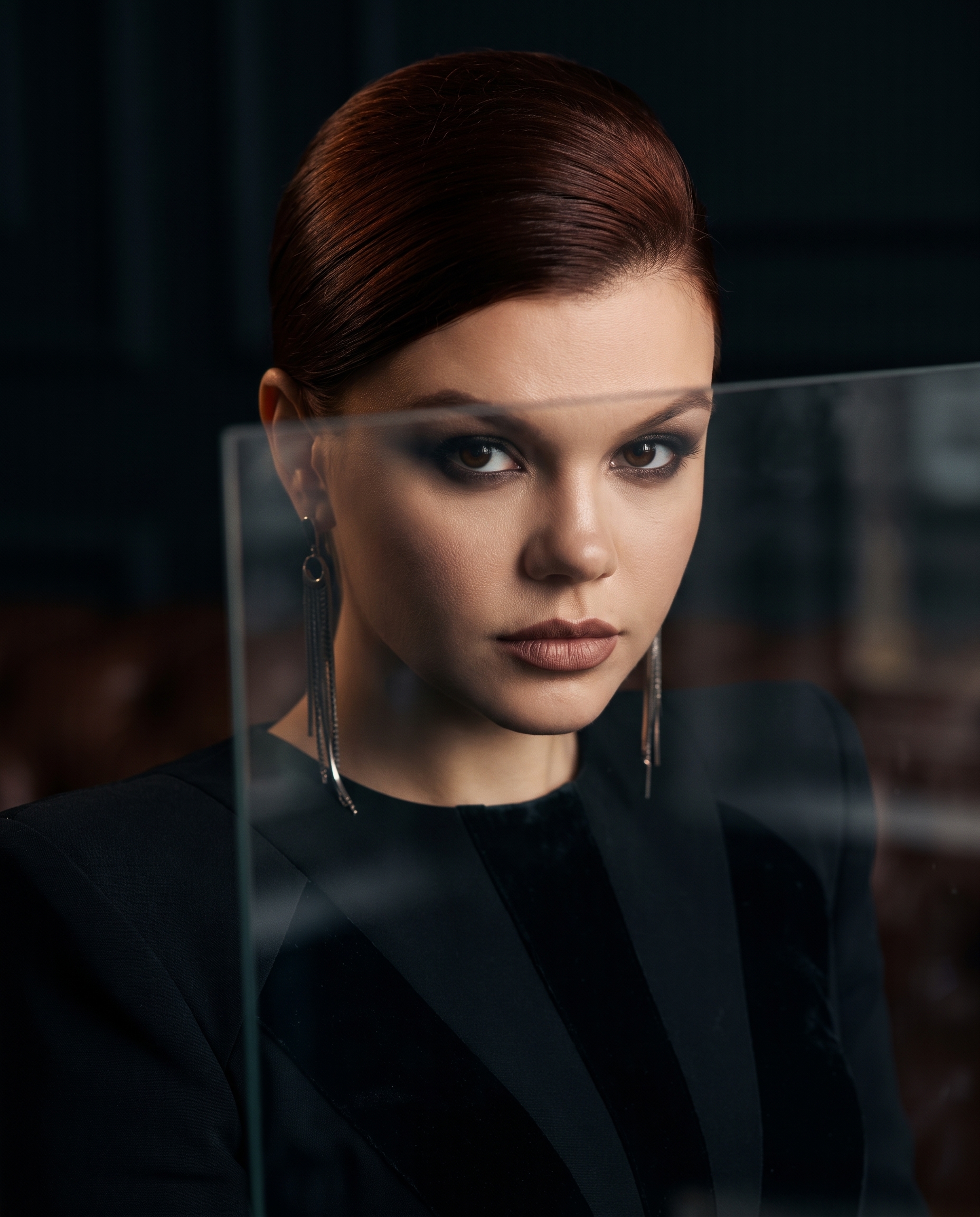 Нейрофотосессия: кинематографичный портрет в стиле Dark Feminine