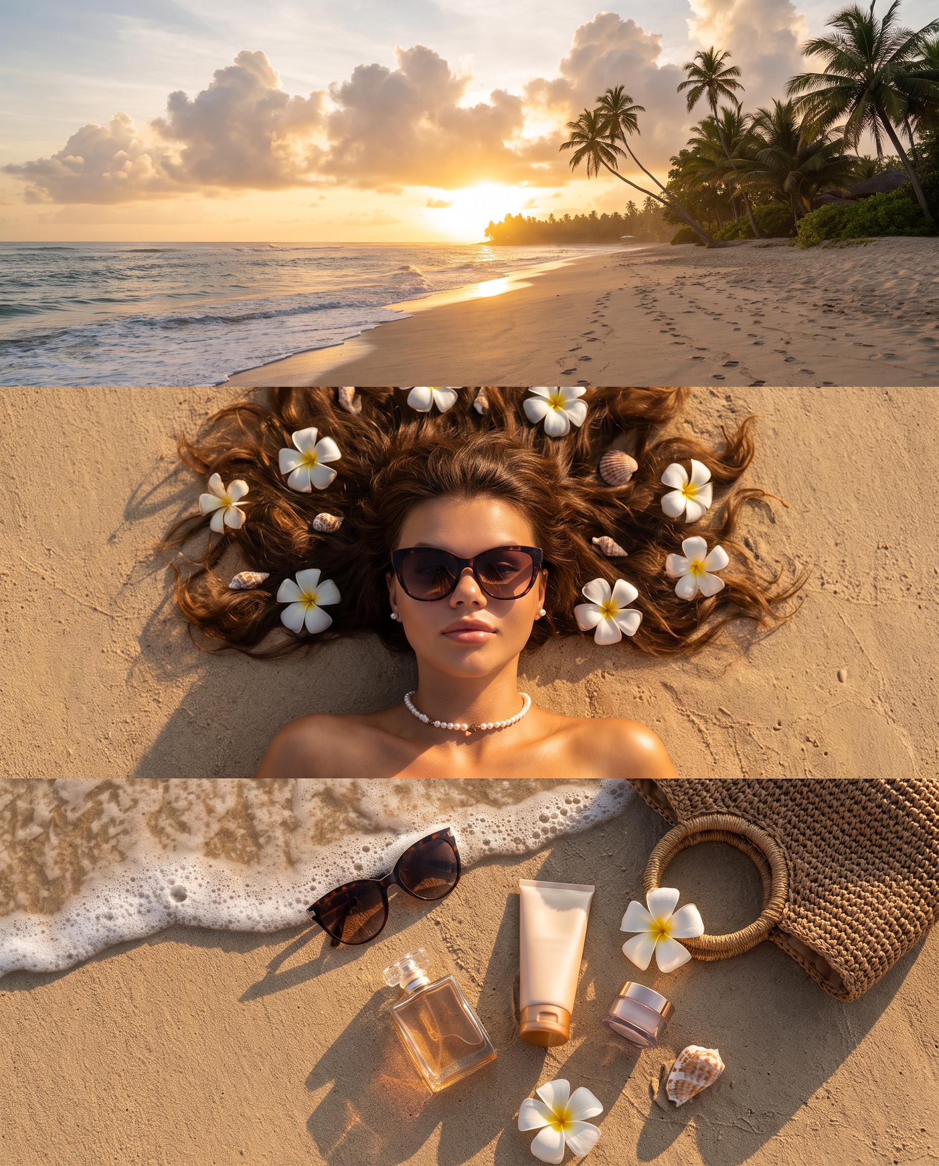 Нейрофотосессия: luxury tropical vacation в трех кадрах