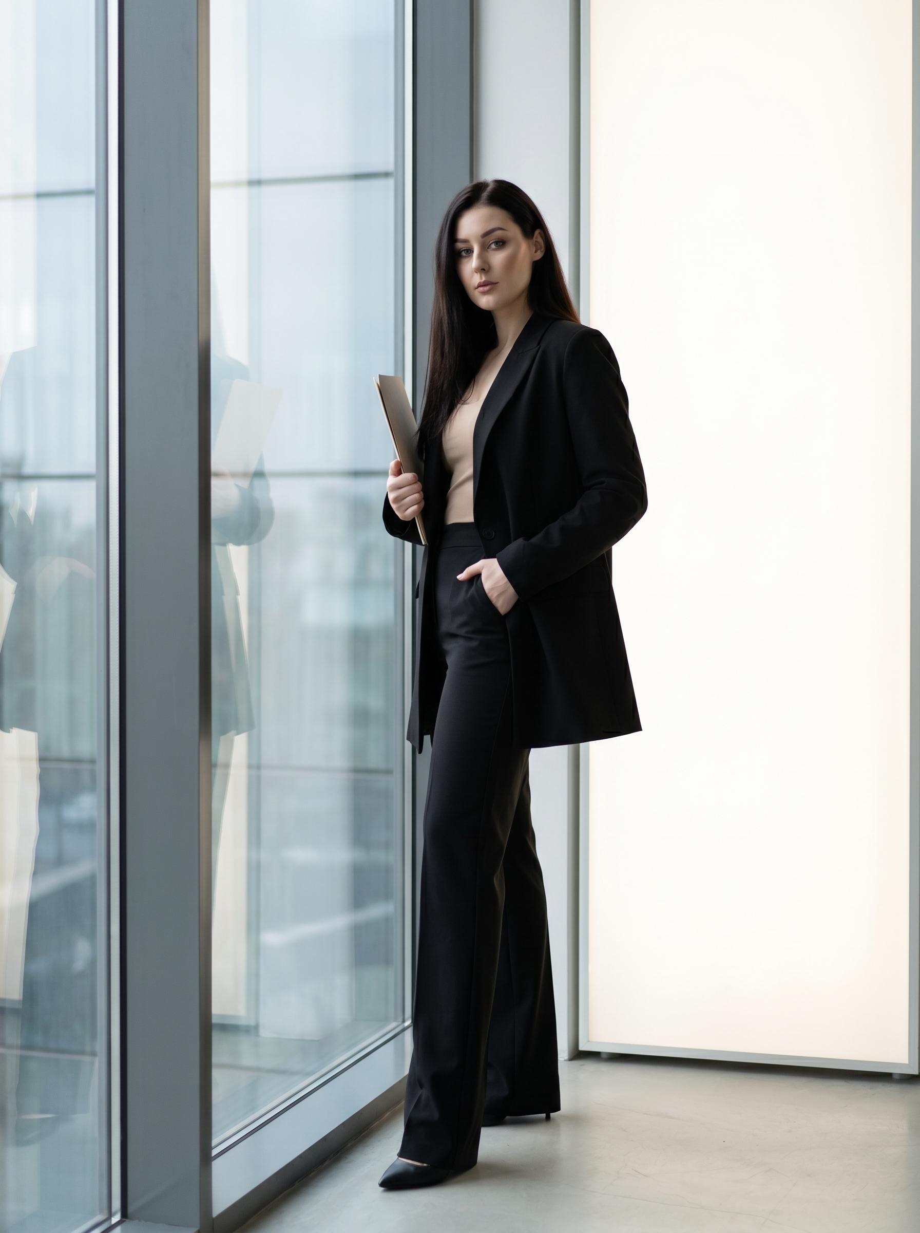 Нейрофотосессия: деловой портрет в стиле fashion editorial