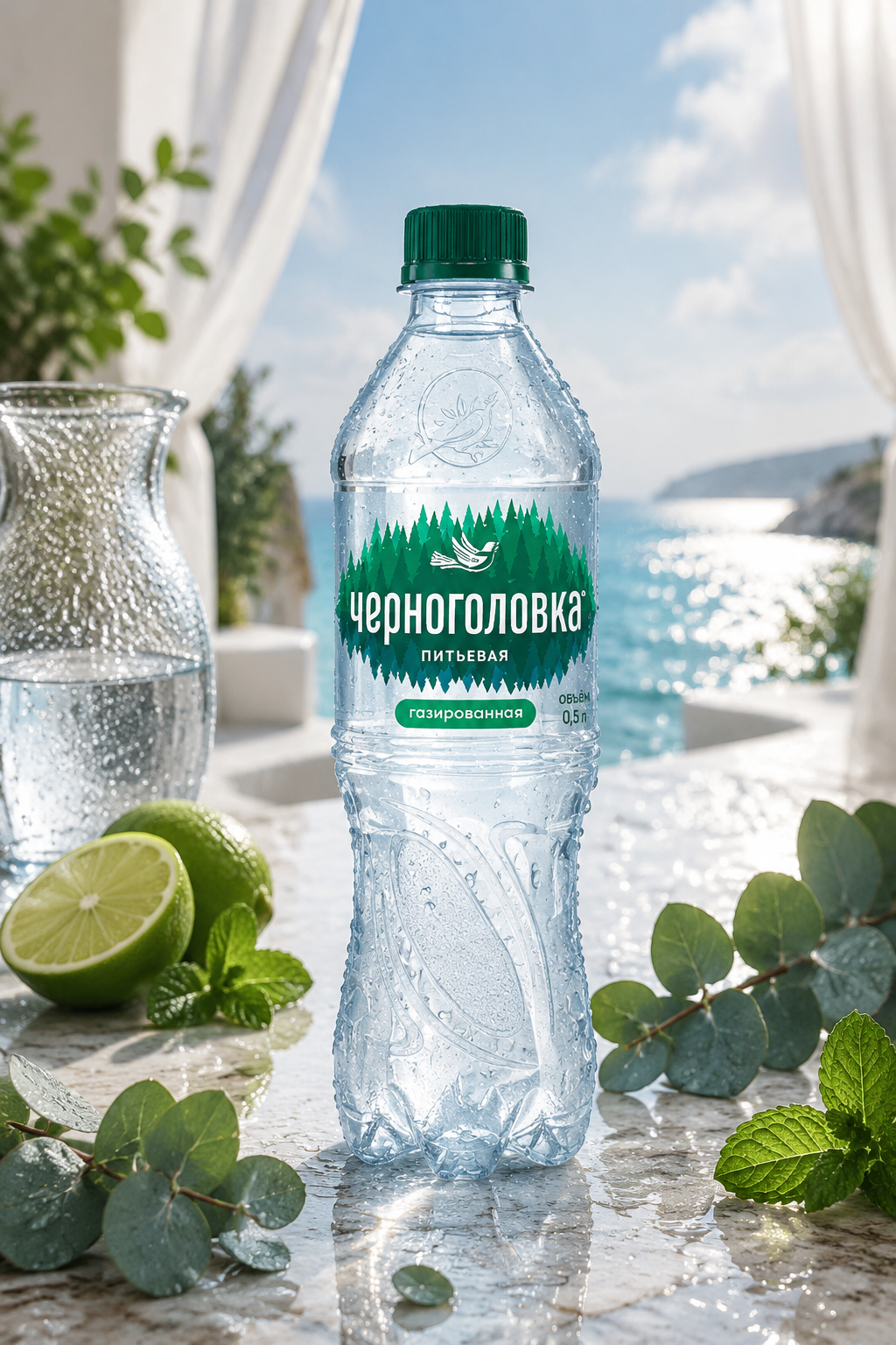 Нейрофотосессия: luxury предметная съёмка у моря после дождя