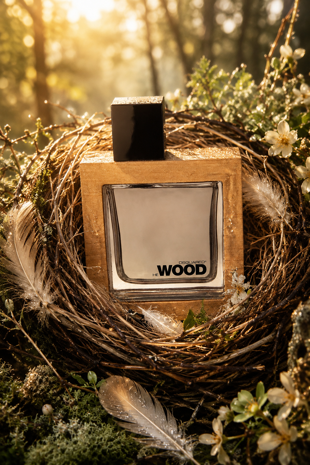 Нейрофотосессия: luxury product photo в гнезде