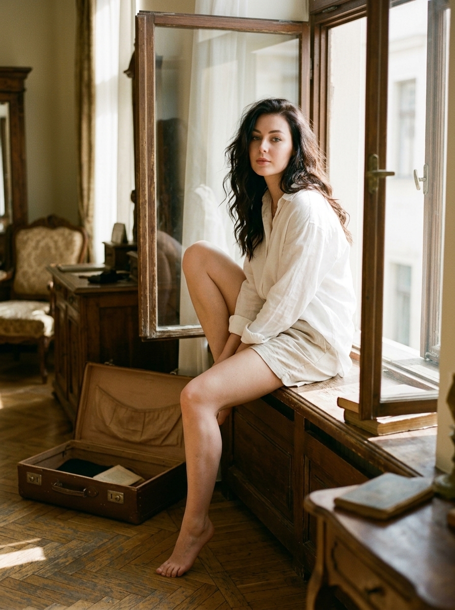 Нейрофотосессия: fashion editorial в бутик-отеле