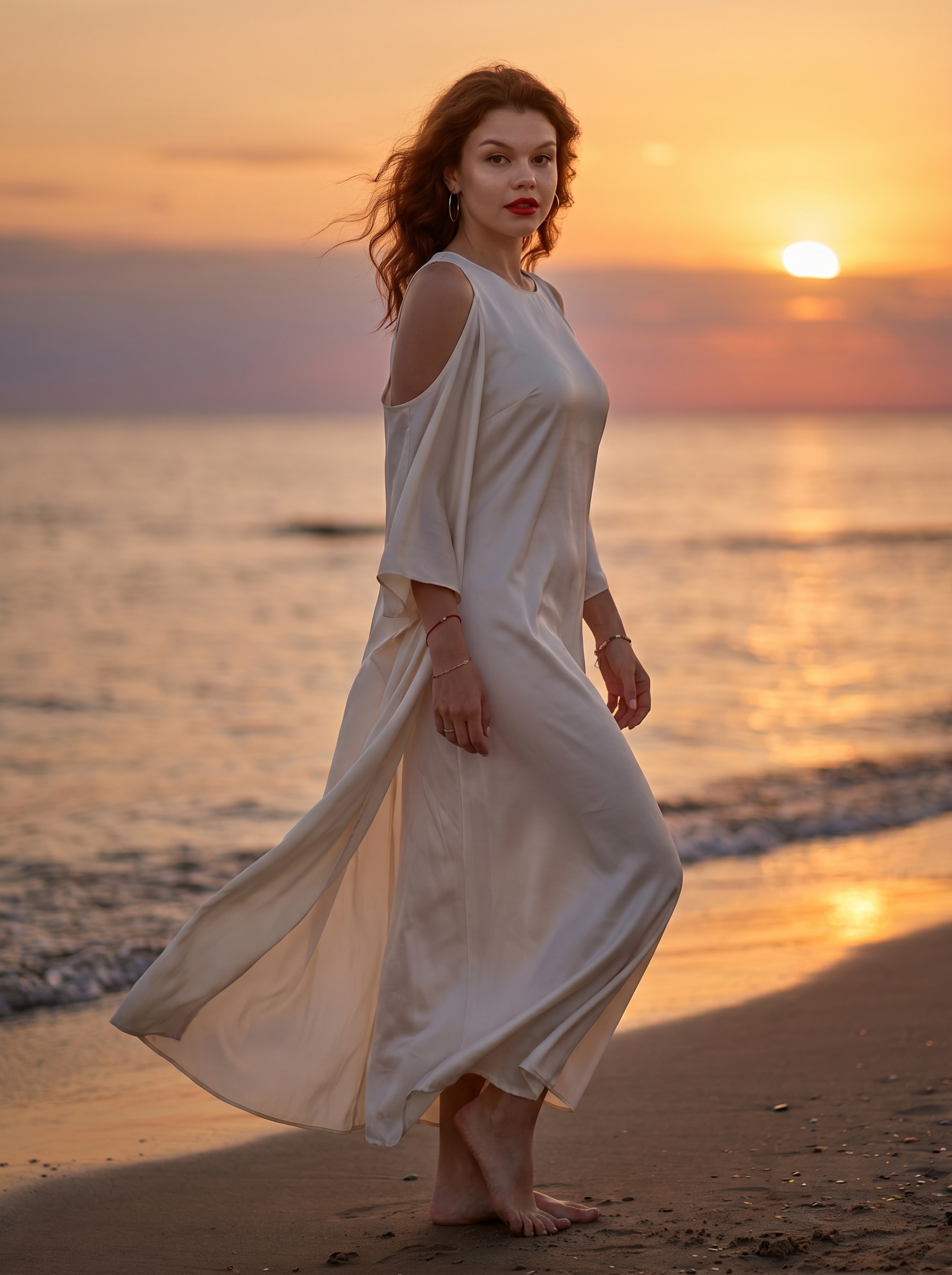 Нейрофотосессия: luxury editorial на закате